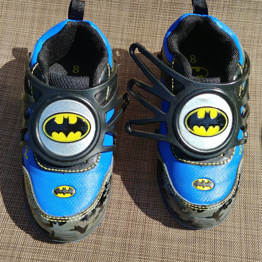 Batman toddler shoes size 8